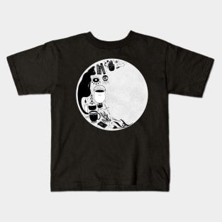 Crescent Witch - Inverted Kids T-Shirt